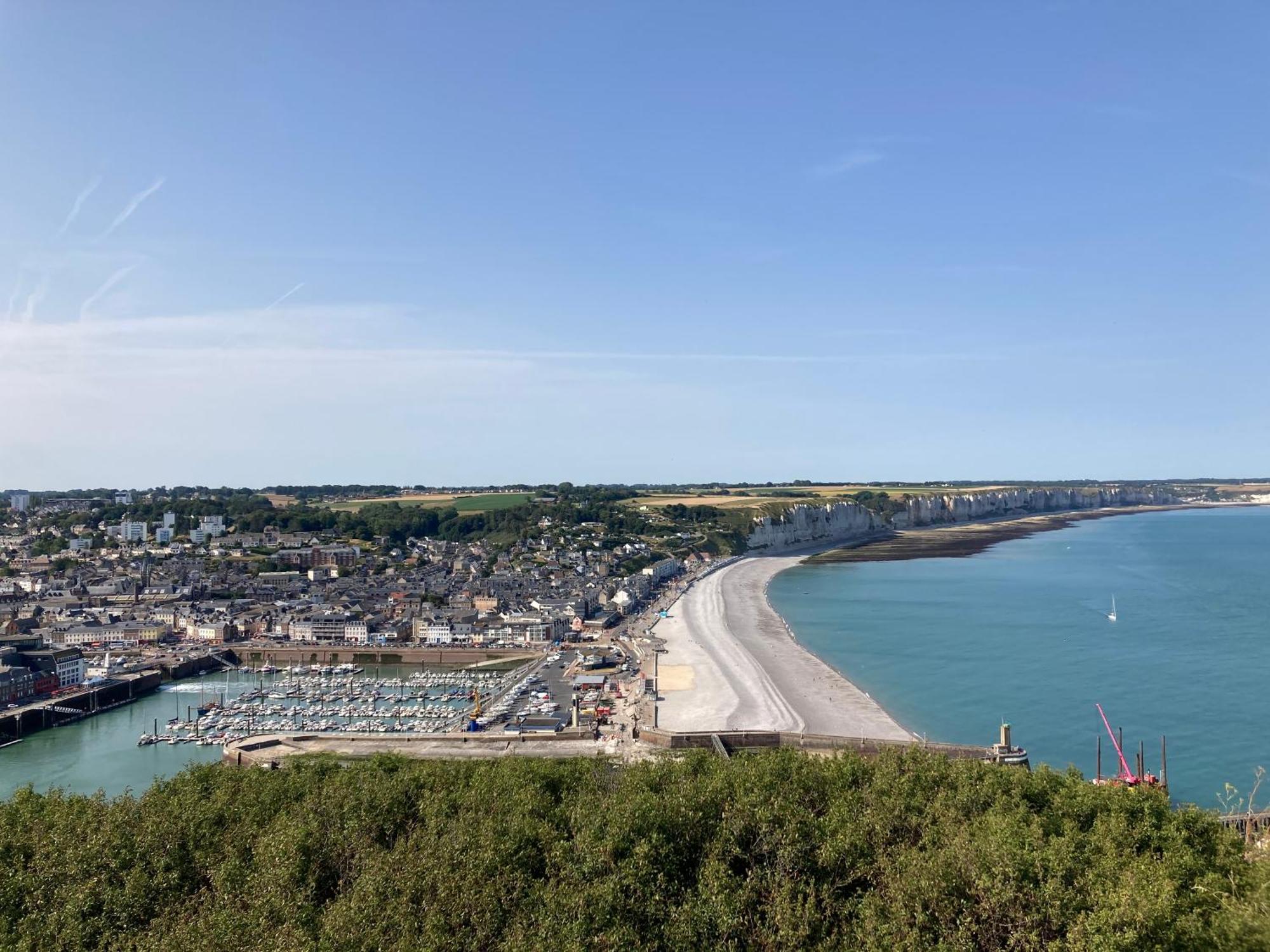 Charmant Studio Avec Vue Sur Le Port Et Falaises Fécamp Esterno foto