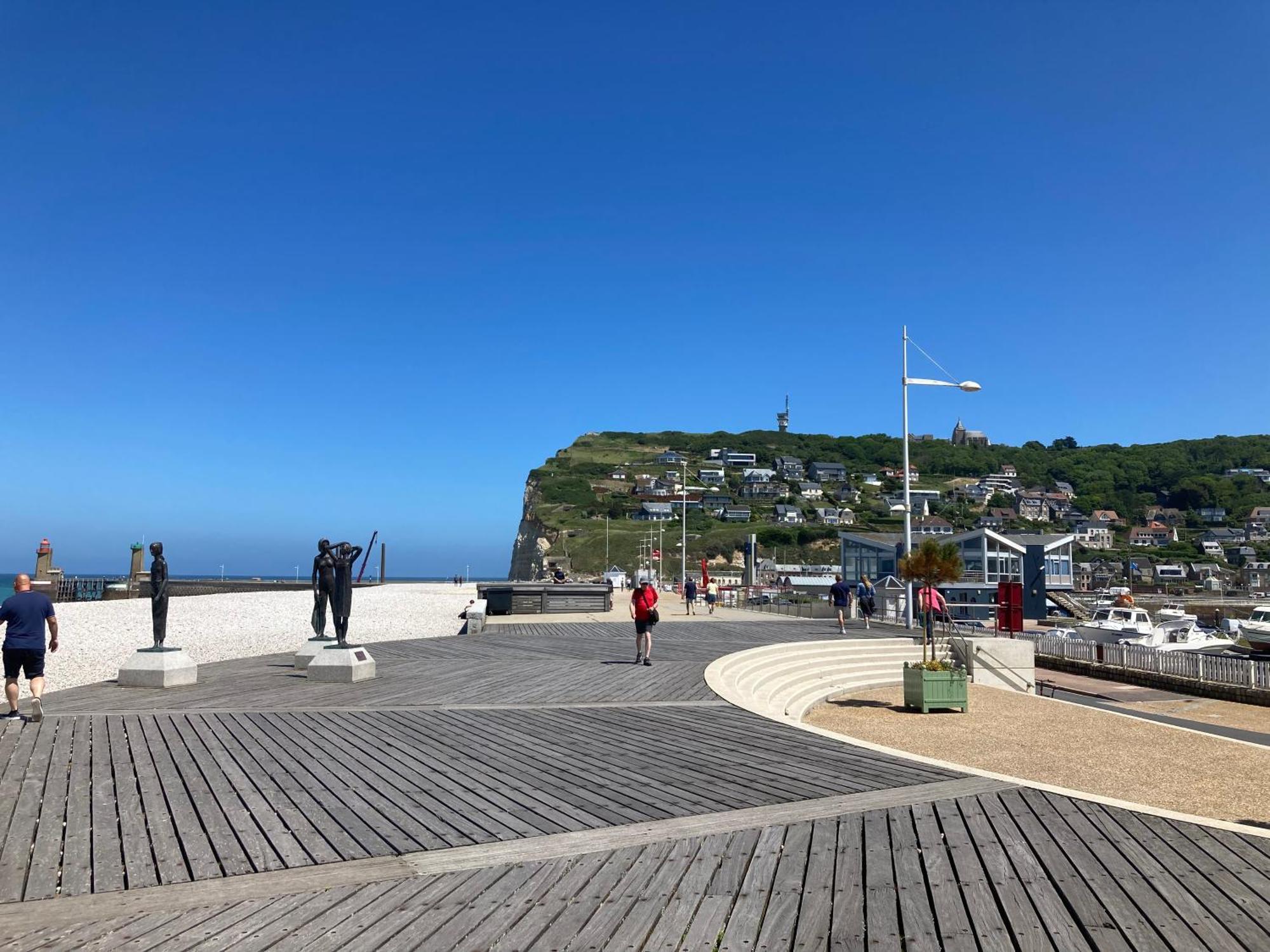 Charmant Studio Avec Vue Sur Le Port Et Falaises Fécamp Esterno foto