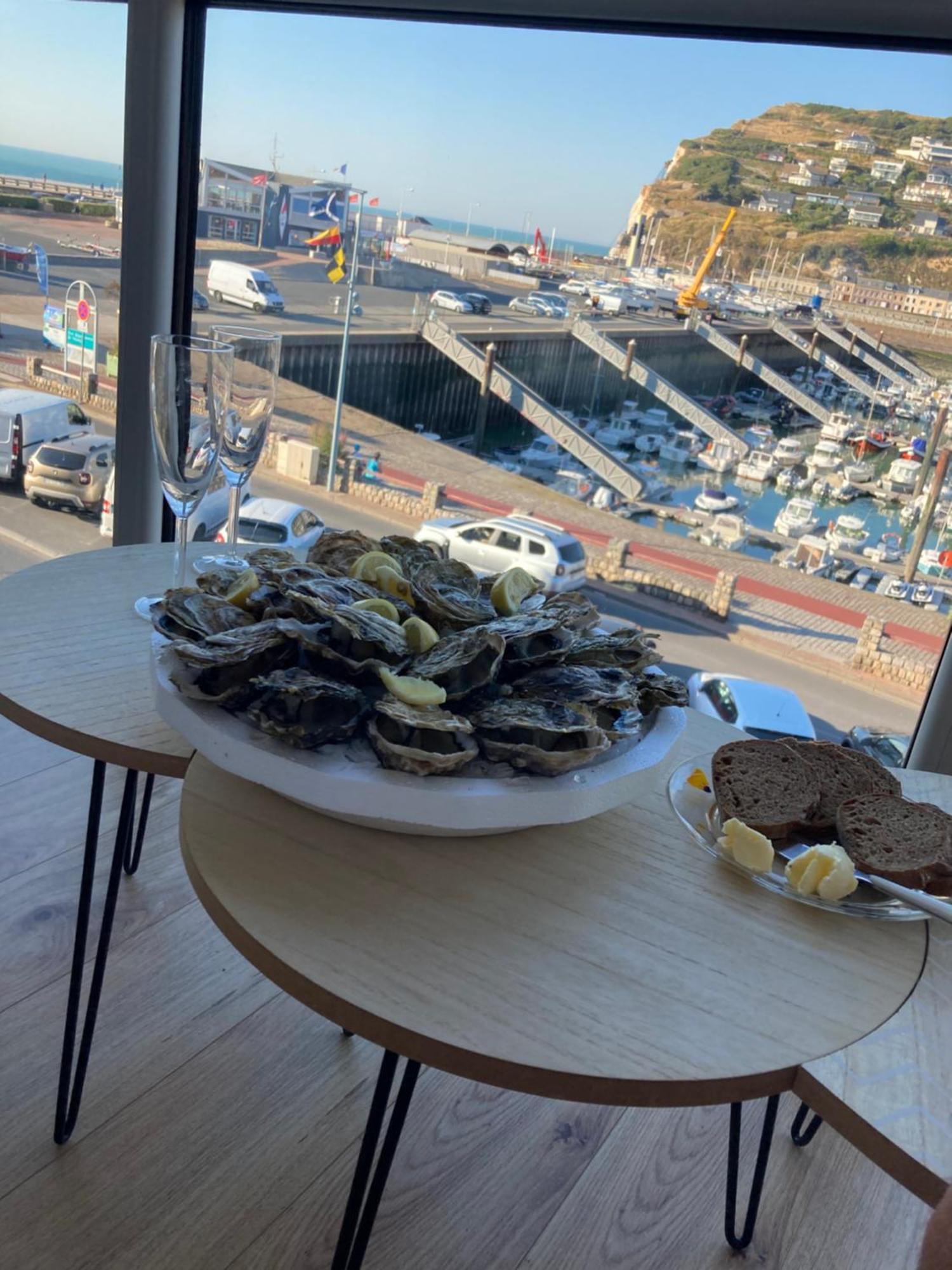 Charmant Studio Avec Vue Sur Le Port Et Falaises Fécamp Esterno foto