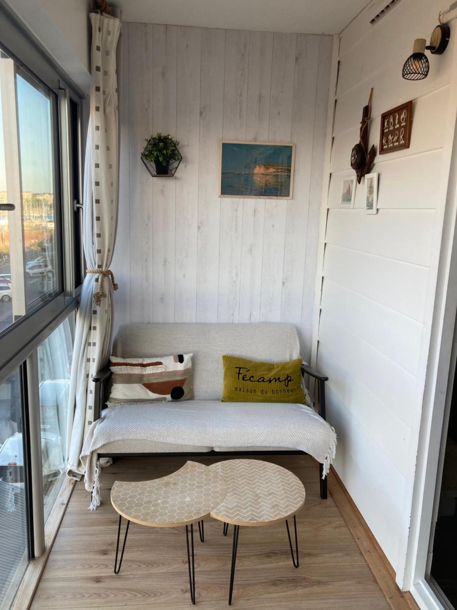 Charmant Studio Avec Vue Sur Le Port Et Falaises Fécamp Esterno foto